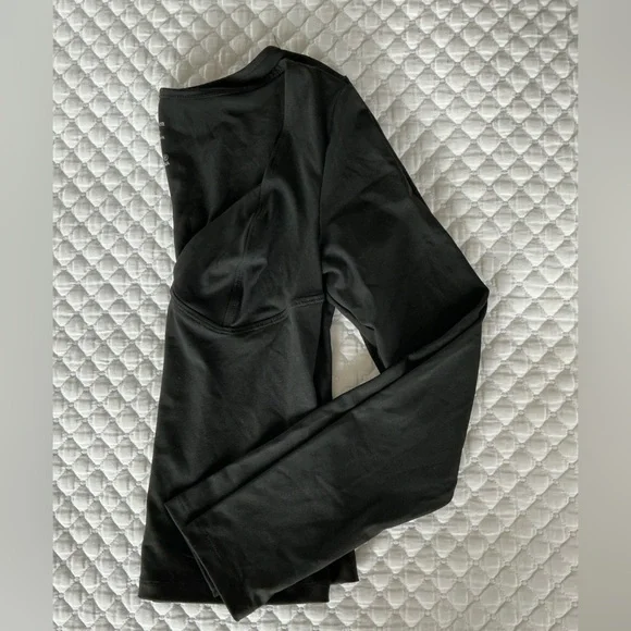 Trendy Queen Black V-Neck Long Sleeve Women's Top XS - Picture 8 of 12